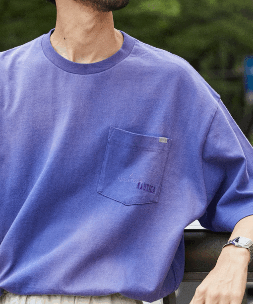 預購 | NAUTICA Garment Dyed Hidden Logo 水洗感仿舊 Tee