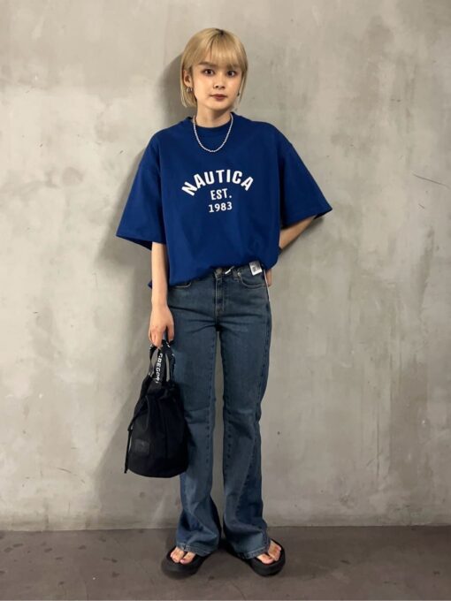 預購 | NAUTICA Felt Patch Arch Logo S/S Tee：圖片 3