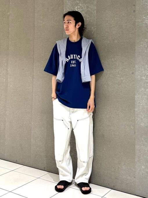 預購 | NAUTICA Felt Patch Arch Logo S/S Tee：圖片 4