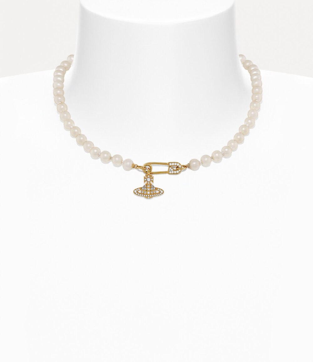 現貨 | Vivienne Ｗestwood 別針行星珍珠項鍊 維維安：圖片 3