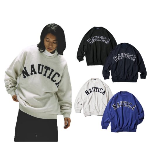 預購 | NAUTICA JP Arch Logo Crewneck Sweatshirt 衛衣
