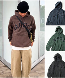 預購 | NAUTICA JP Garments Pigment Dyed Arch 水洗帽Ｔ