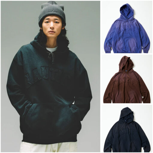預購 | NAUTICA JP Garment Dyed Bleech Washed Arch Logo 水洗仿舊帽Ｔ