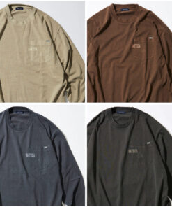 預購 | NAUTICA JP Garments Pigment Dyed Hidden Logo L/S Tee
