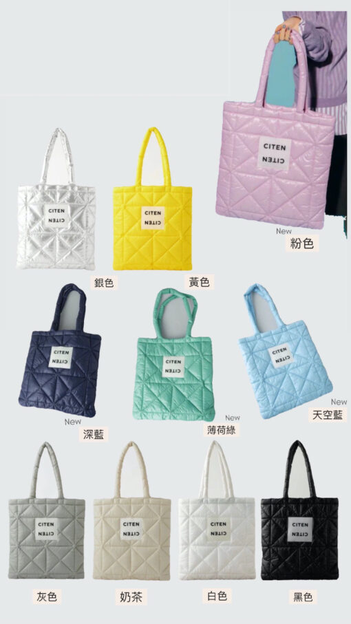預購｜CITEN 衍縫托特包 多色：圖片 4