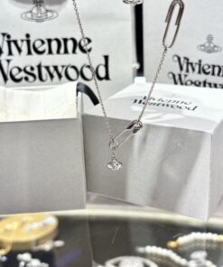 現貨 | Vivienne Ｗestwood 新款925銀別針ＯＲＢ項鍊  金色/銀色