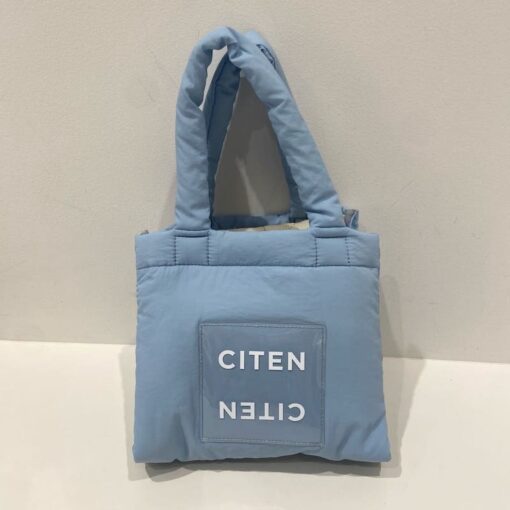 預購｜CITEN 透明LOGO鋪棉托特包 Ｓ尺寸：圖片 2