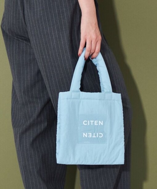 預購｜CITEN 透明LOGO鋪棉托特包 Ｓ尺寸：圖片 8