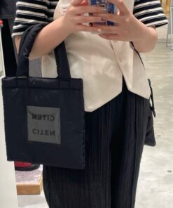 預購｜CITEN 透明LOGO鋪棉托特包 Ｓ尺寸