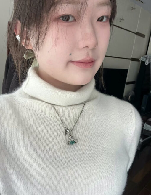 現貨 | Vivienne Westood ORB 項鍊 Petite 中號薄荷綠：圖片 4
