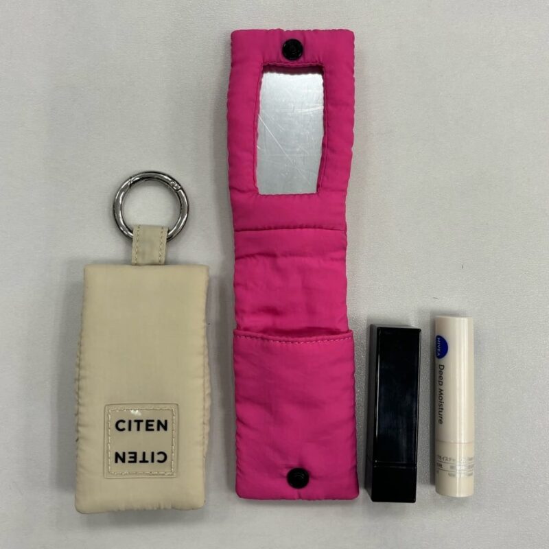 預購｜CITEN 鏡面唇膏小包 鑰匙扣